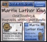 Martin Luther King Close Reading & Biography Bundle | 3rd 