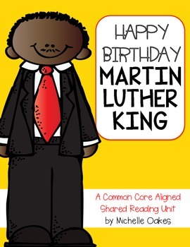 Martin Luther King A Literature Unit By Michelle Oakes Tpt