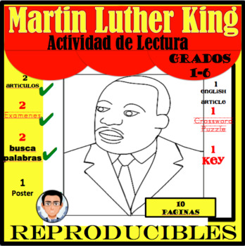 Preview of Martin Luther King Actividades