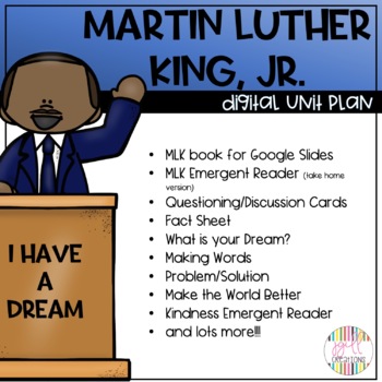 Preview of Martin Luther King Activities Bundle
