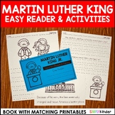 Martin Luther King Activities - Easy Reader, Writing Print
