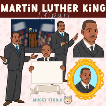 Preview of Martin Luther King Clipart