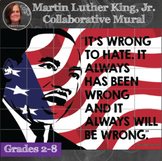Martin Luther King Collaborative Poster - Black History Mo