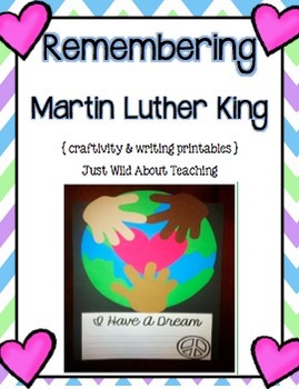 Preview of Remembering Martin Luther King { Craftivity Packet }