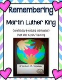 Remembering Martin Luther King { Craftivity Packet }