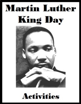 Preview of Martin Luther King Day Activities