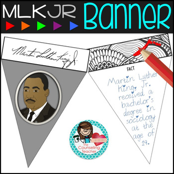 Preview of Martin Luther King Day Quotes and Facts Banners