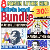 Martin Luther King Day Bulletin Board: 8 Collaborative Col