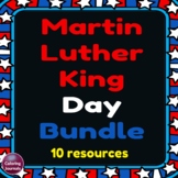 Martin Luther King Day Bundle, 10 Activities: Coloring, Tracing, Vocabulary
