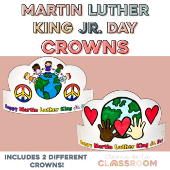 Preview of Martin Luther King Day Crown/Hat Craft