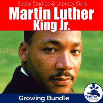Preview of Martin Luther King Day Growing Literacy Bundle