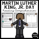Martin Luther King Day Informational Text Reading Comprehe