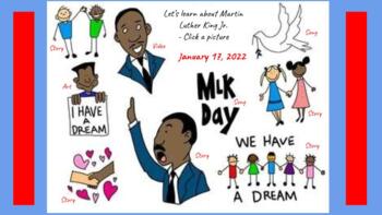 Preview of Martin Luther King Day Interactive Slides