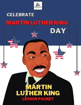 Preview of Martin Luther King Day Lesson Packet with Coloring Book