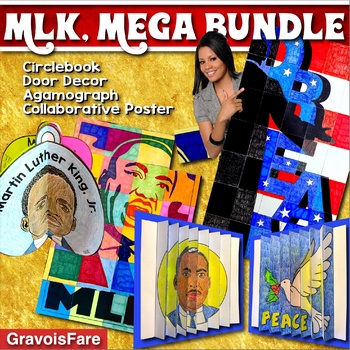 Preview of Martin Luther King Day MEGA BUNDLE of 4 Activities
