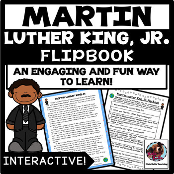 Preview of Martin Luther King Day Nonfiction Article and Flip-book Activity