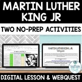 Martin Luther King Digital Activities for Middle School Bundle