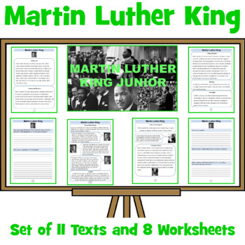 Preview of Martin Luther King Fact Sheets