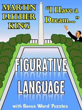 Preview of Martin Luther King: "I Have a Dream" Figurative Language Worksheets