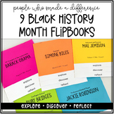 Black History Month Biography Flipbooks, Black Leaders Who