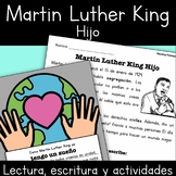 Martin Luther King Hijo Reading Passage and Activities in 