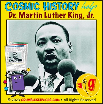 Preview of Martin Luther King, Jr.: "I Have a Dream" MLK - 1960s American Civil Rights