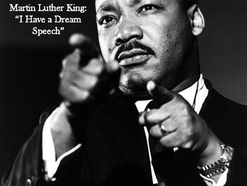 Preview of Martin Luther King: “I Have a Dream Speech”  S.O.A.P.S. TONE DOCUMENT ANALYSIS: