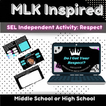 Preview of Martin Luther King Inspired SEL Activity: Respect