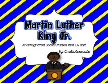 Preview of Martin Luther King Integrated Social Studies and Language Arts