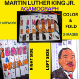Martin Luther King JR. Day Agamograph Black History Month 
