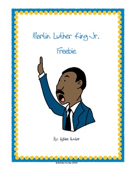 Preview of Martin Luther King JR. **Freebie**