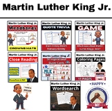 Martin Luther King JR Games & Activities BUNDLE | Black Hi