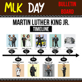 Martin Luther King JR Timeline Bulletin Board | MLK day | 
