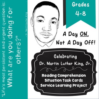 Preview of Martin Luther King Jr. Service Learning Project