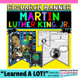 Martin Luther King, Jr. Writing: Research Project: MLK Activity