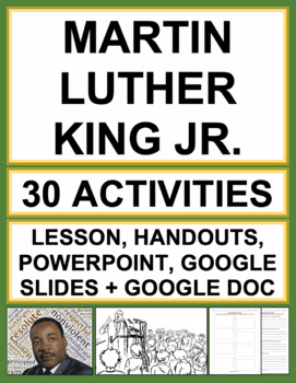 Preview of Martin Luther King Jr Activities | Printable & Digital