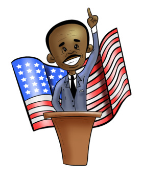 martin luther king jr holiday clip art