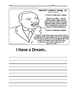 Martin Luther King Jr. by Living Loving and Laughing in Elementary