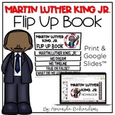 Martin Luther King Jr Activities Flip Up Book, MLK Day