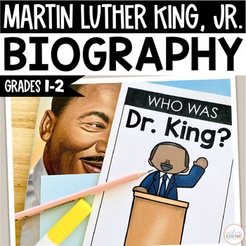 Preview of Martin Luther King Jr. Biography - A Reading Comprehension Activity for MLK Day