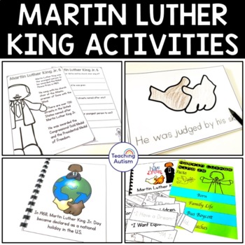 Preview of Martin Luther King Jr Activities