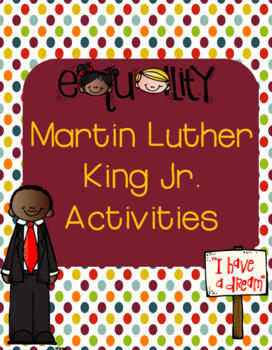 Preview of Martin Luther King Jr. Activities