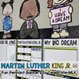 Martin Luther King Jr. Activities Bulletin Board Pennants