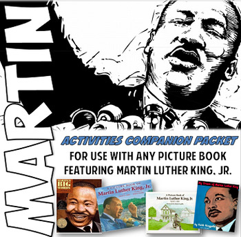 Martin Luther King Jr Reading Lessons Interactive Activities Companion - 