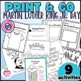 Martin Luther King Jr Activities Craft Black History Month
