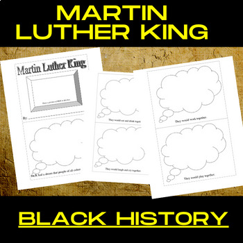 Preview of Martin Luther King, Jr Activities DIGITAL & PRINTABLE | MLK Day