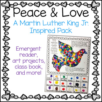 Preview of Martin Luther King Jr Activities & Emergent Reader
