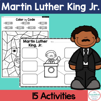 Preview of Martin Luther King Jr. Activities | Kindergarten, 1st Grade, 2nd Grade