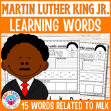 Martin Luther King Jr Activities | Color, trace, write, fi