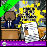 Martin Luther King Jr Activities | MLK Day Research Flipbo